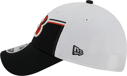 Cincinnati Bengals New Era 2023 Sideline 9FORTY Adjustable Hat - White/Black