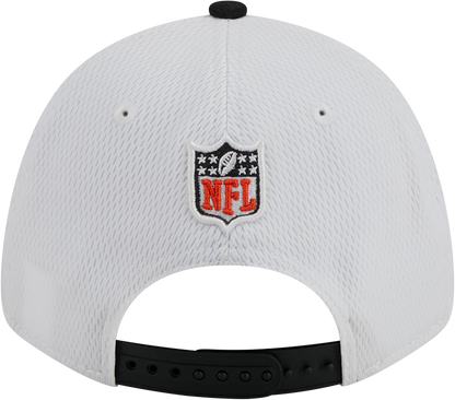 Cincinnati Bengals New Era 2023 Sideline 9FORTY Adjustable Hat - White/Black