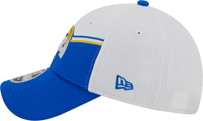 Los Angeles Rams New Era 2023 Sideline 9FORTY Adjustable Hat - White/Royal