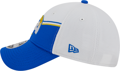 Los Angeles Rams New Era 2023 Sideline 9FORTY Adjustable Hat - White/Royal