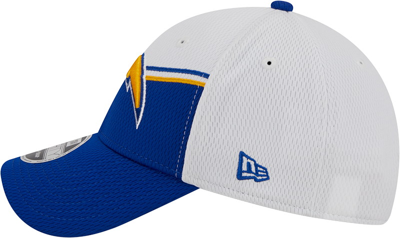 Los Angeles Chargers New Era 2023 Sideline 9FORTY Adjustable Hat - White/Royal