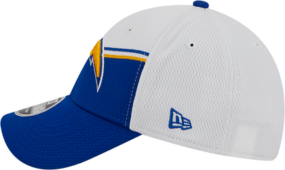 Los Angeles Chargers New Era 2023 Sideline 9FORTY Adjustable Hat - White/Royal