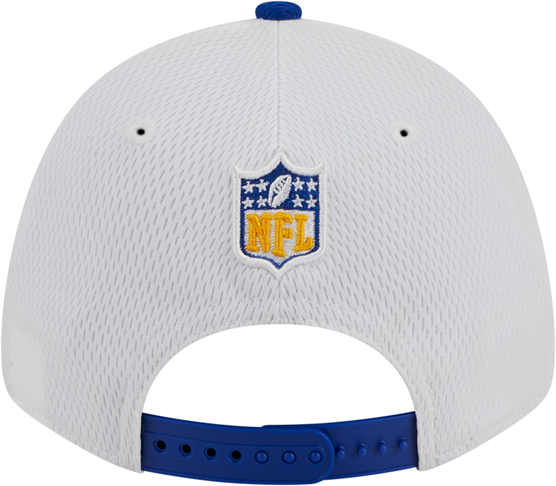 Los Angeles Chargers New Era 2023 Sideline 9FORTY Adjustable Hat - White/Royal