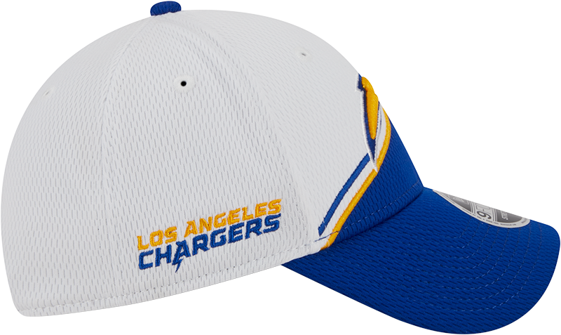 Los Angeles Chargers New Era 2023 Sideline 9FORTY Adjustable Hat - White/Royal