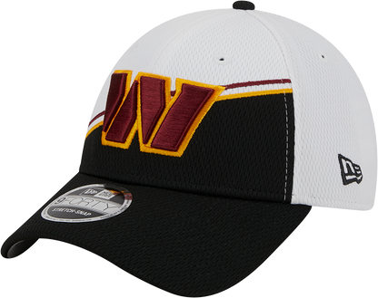 Washington Commanders New Era 2023 Sideline 9FORTY Adjustable Hat - White/Black