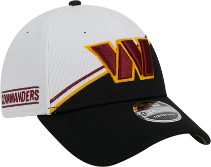 Washington Commanders New Era 2023 Sideline 9FORTY Adjustable Hat - White/Black