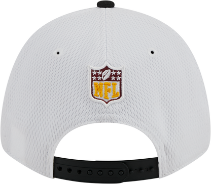 Washington Commanders New Era 2023 Sideline 9FORTY Adjustable Hat - White/Black