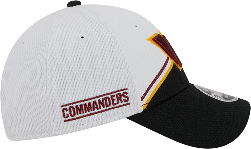 Washington Commanders New Era 2023 Sideline 9FORTY Adjustable Hat - White/Black