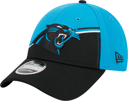 Carolina Panthers New Era 2023 Sideline 9FORTY Adjustable Hat - Blue/Black