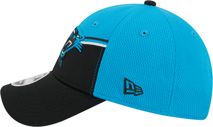 Carolina Panthers New Era 2023 Sideline 9FORTY Adjustable Hat - Blue/Black