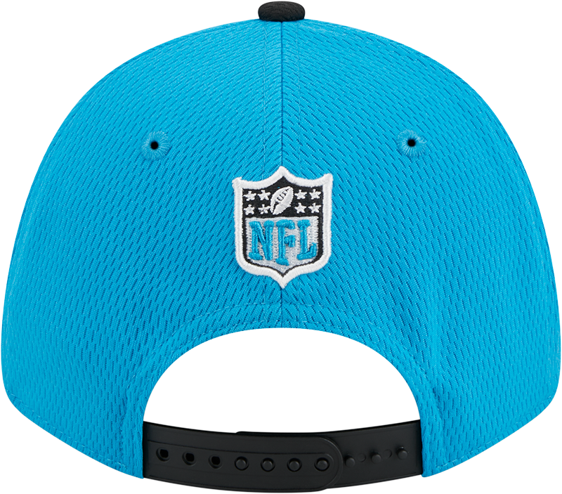 Carolina Panthers New Era 2023 Sideline 9FORTY Adjustable Hat - Blue/Black