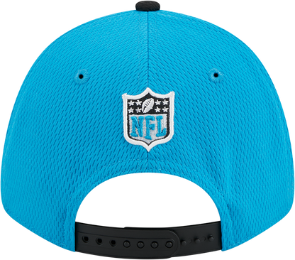 Carolina Panthers New Era 2023 Sideline 9FORTY Adjustable Hat - Blue/Black