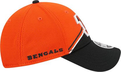 Cincinnati Bengals New Era 2023 Sideline 9FORTY Adjustable Hat - Orange/Black