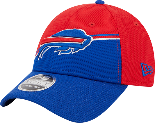 Buffalo Bills New Era 2023 Sideline 9FORTY Adjustable Hat - Red/Royal