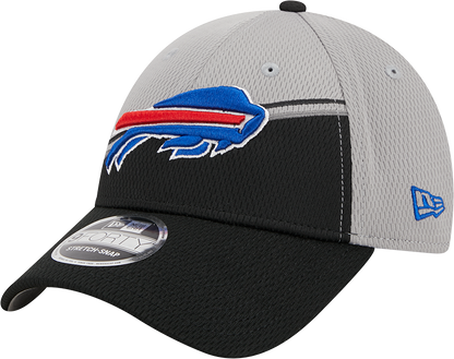 Buffalo Bills New Era 2023 Sideline 9FORTY Adjustable Hat - Gray/Black