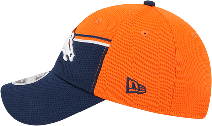 Denver Broncos New Era 2023 Sideline 9FORTY Adjustable Hat - Orange/Navy