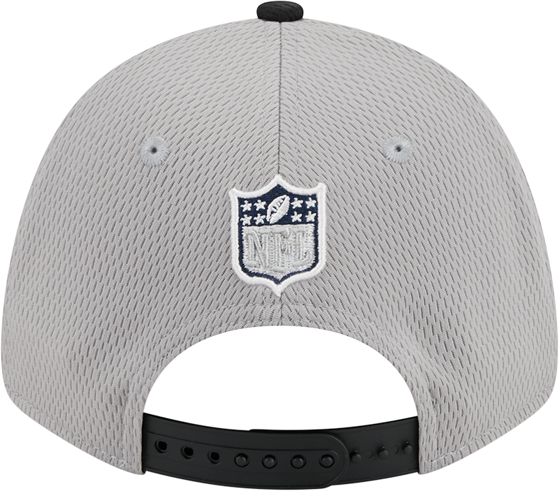 Dallas Cowboys New Era 2023 Sideline 9FORTY Adjustable Hat - Gray/Black