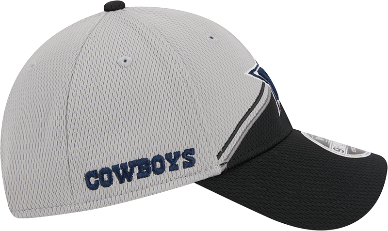 Dallas Cowboys New Era 2023 Sideline 9FORTY Adjustable Hat - Gray/Black