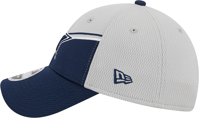 Dallas Cowboys New Era 2023 Sideline 9FORTY Adjustable Hat - Gray/Navy