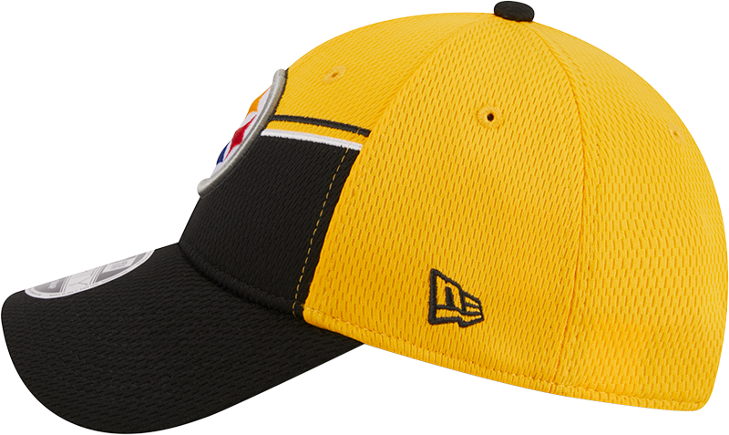 Pittsburgh Steelers New Era 2023 Sideline 9FORTY Adjustable Hat - Gold/Black