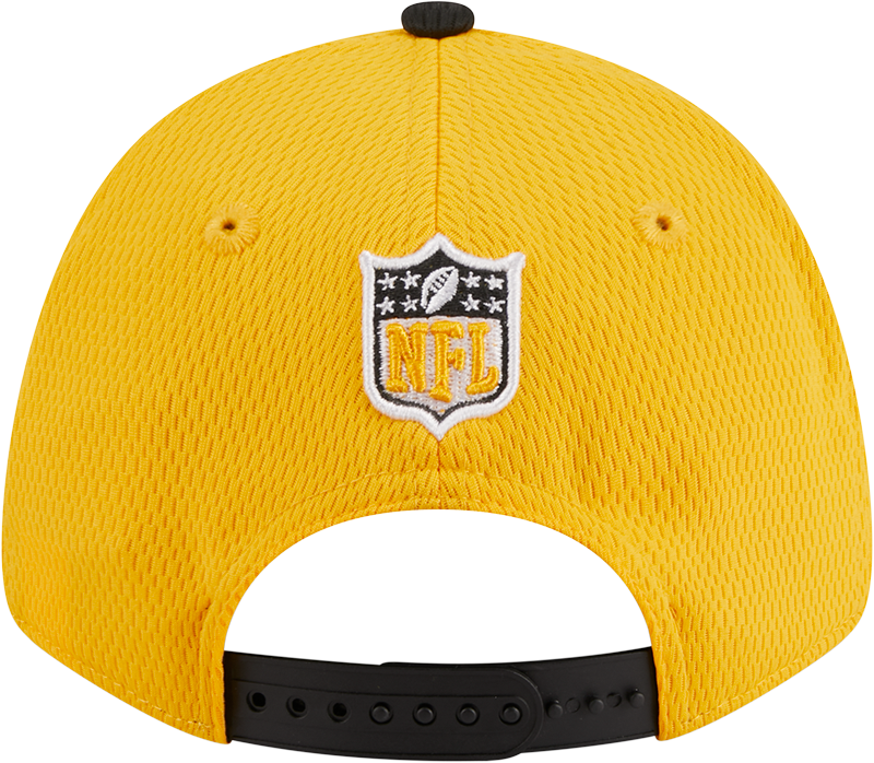 Pittsburgh Steelers New Era 2023 Sideline 9FORTY Adjustable Hat - Gold/Black