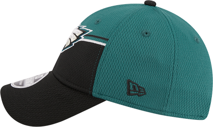 Philadelphia Eagles New Era 2023 Sideline 9FORTY Adjustable Hat - Midnight Green/Black