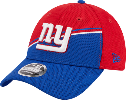 New York Giants New Era 2023 Sideline 9FORTY Adjustable Hat - Red/Royal