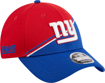 New York Giants New Era 2023 Sideline 9FORTY Adjustable Hat - Red/Royal