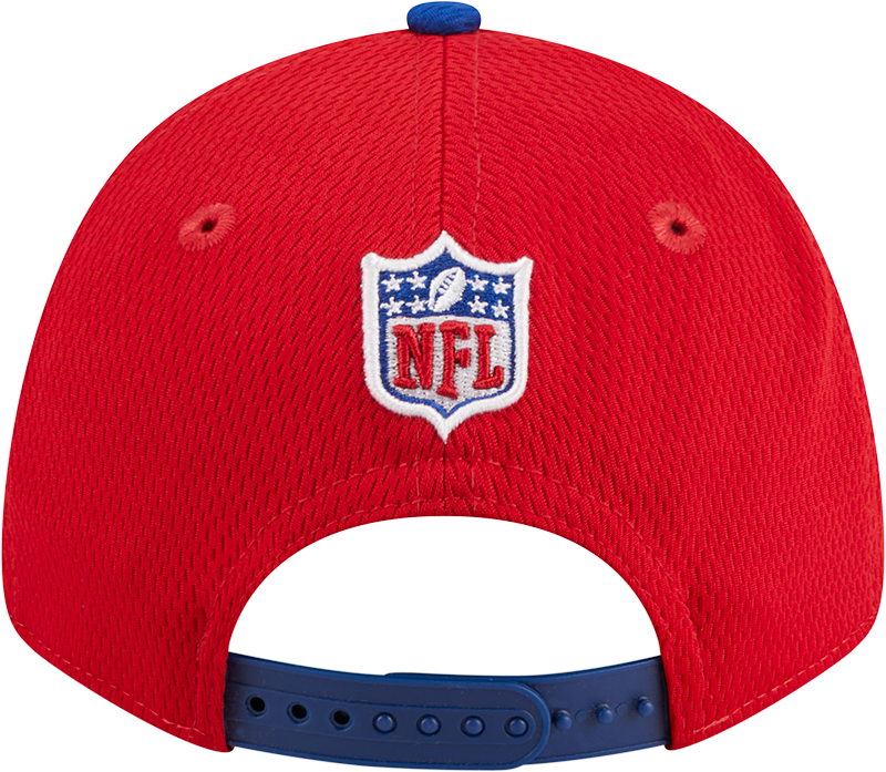 New York Giants New Era 2023 Sideline 9FORTY Adjustable Hat - Red/Royal