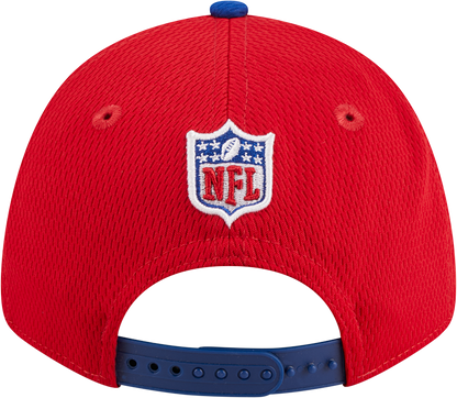 New York Giants New Era 2023 Sideline 9FORTY Adjustable Hat - Red/Royal