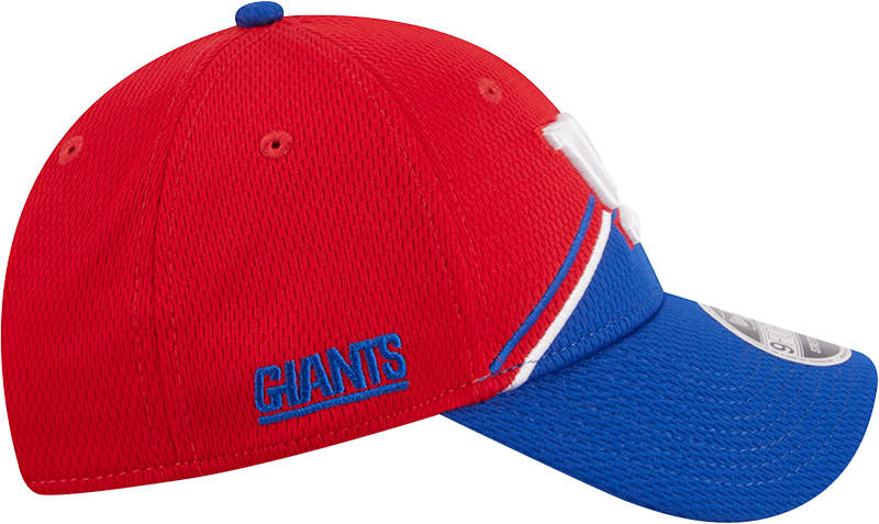 New York Giants New Era 2023 Sideline 9FORTY Adjustable Hat - Red/Royal