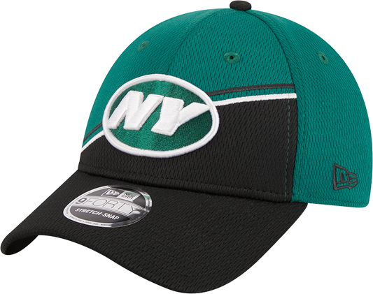 New York Jets New Era 2023 Sideline 9FORTY Adjustable Hat - Green/Black