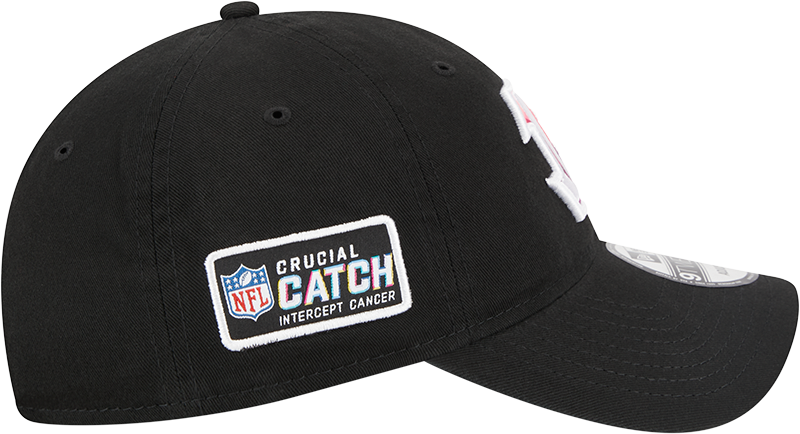 Cincinnati Bengals New Era 2023 NFL Crucial Catch 9TWENTY Adjustable Hat - Black