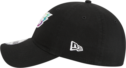 Philadelphia Eagles New Era 2023 NFL Crucial Catch 9TWENTY Adjustable Hat - Black