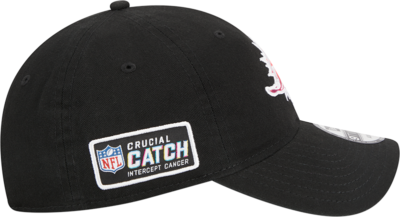 Miami Dolphins New Era 2023 NFL Crucial Catch 9TWENTY Adjustable Hat - Black