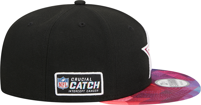 Dallas Cowboys New Era 2023 NFL Crucial Catch 9FIFTY Snapback Hat - Black