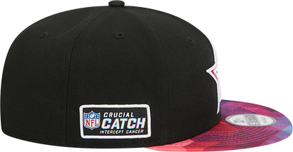 Dallas Cowboys New Era 2023 NFL Crucial Catch 9FIFTY Snapback Hat - Black