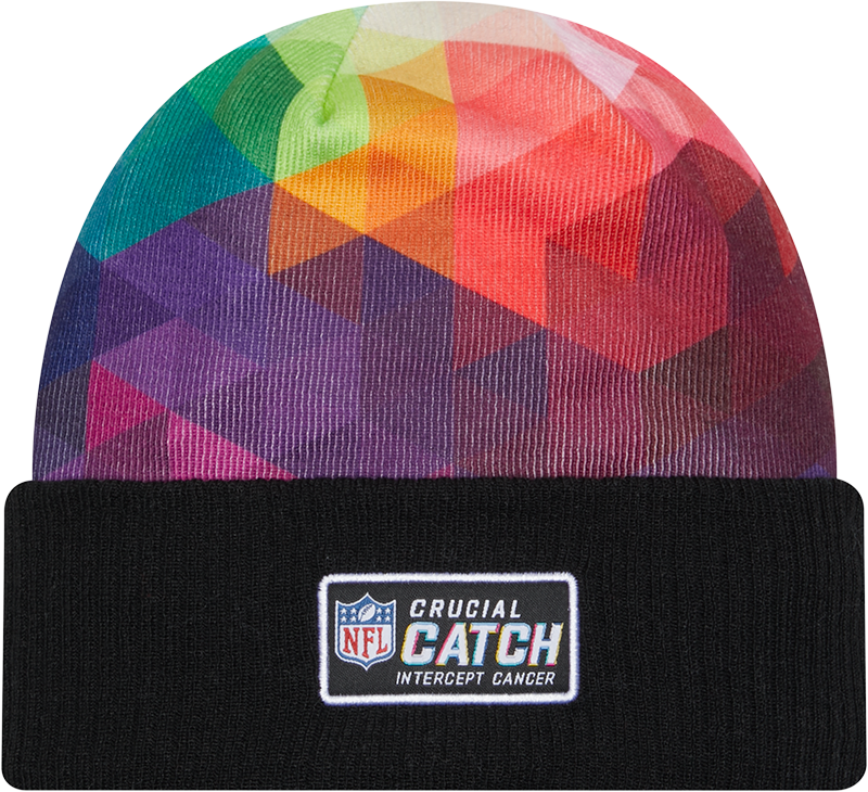 Dallas Cowboys New Era 2023 NFL Crucial Catch Cuffed Knit Hat - Black