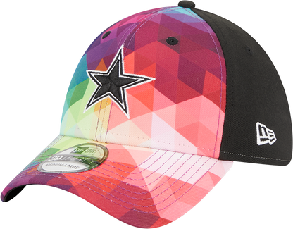 Dallas Cowboys New Era 2023 NFL Crucial Catch 39THIRTY Flex Hat - Pink