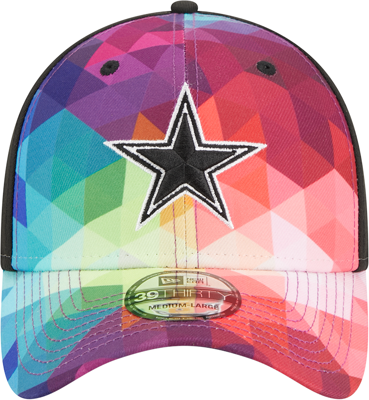 Dallas Cowboys New Era 2023 NFL Crucial Catch 39THIRTY Flex Hat - Pink