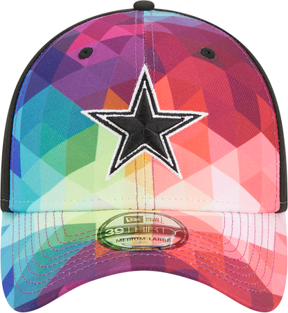 Dallas Cowboys New Era 2023 NFL Crucial Catch 39THIRTY Flex Hat - Pink