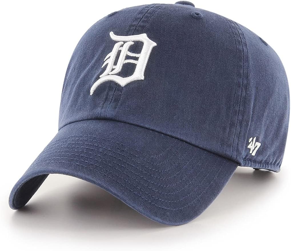 DETROIT TIGERS '47 BRAND CLEAN UP CAP TC