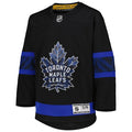 TORONTO MAPLE LEAFS YOUTH BLANK ALTERNATIVE JERSEY - BLACK