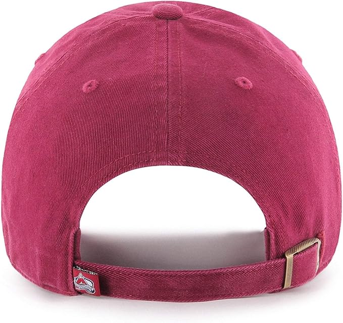 COLORADO AVALANCHE '47 BRAND CLEAN UP CAP - BURGUNDY