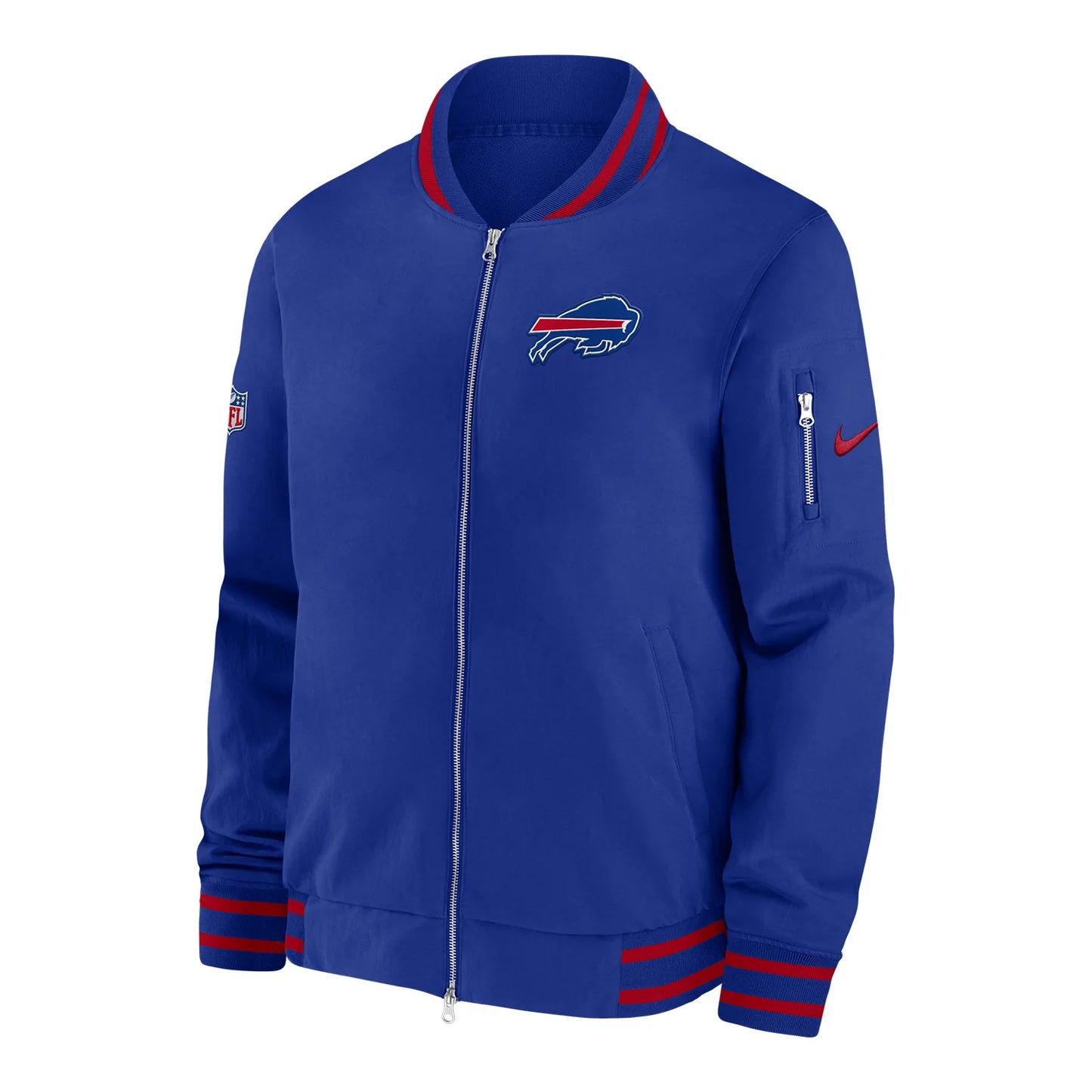 Nike Buffalo Sideline Bills Coach Bomber Jacket