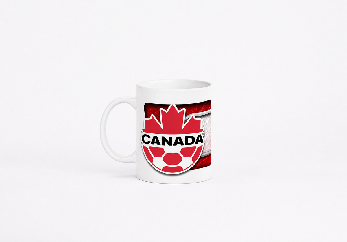 CANADA SOCCER  11 Oz. CERAMIC COFFEE MUG