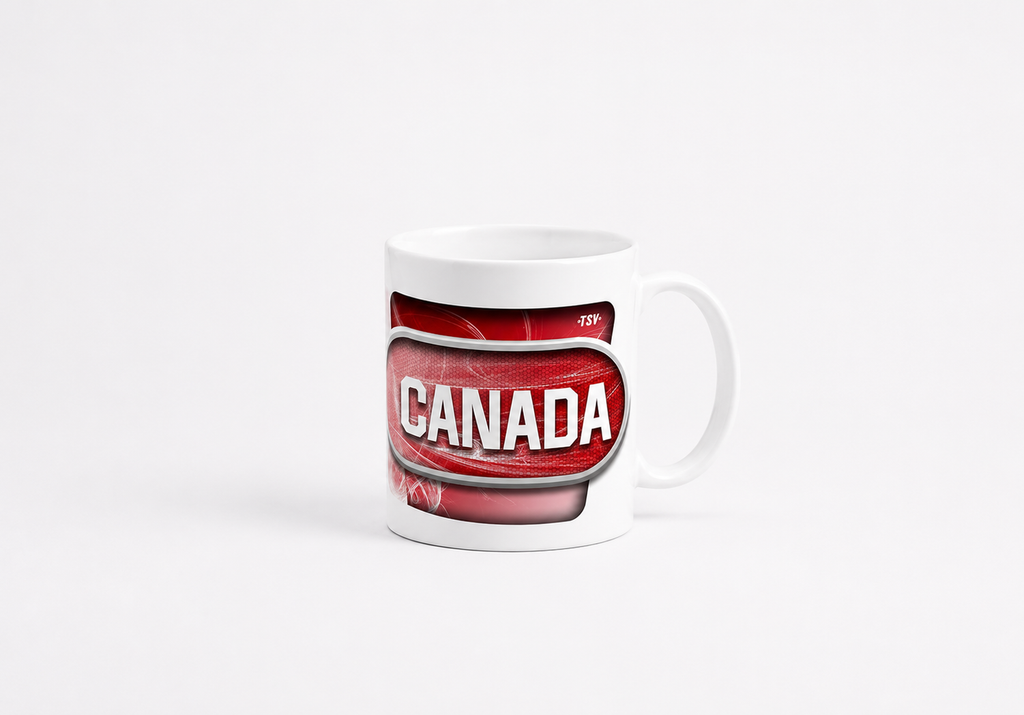 CANADA SOCCER  11 Oz. CERAMIC COFFEE MUG