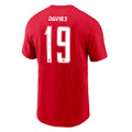 ALPHONSO DAVIES #19 CANADA SOCCER YOUTH NIKE NAME AND # T-SHIRT - RED