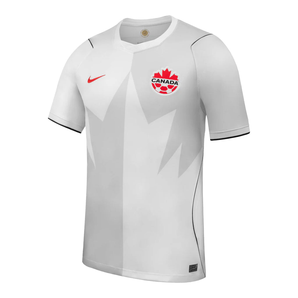 2026 WORLD CUP CANADA SOCCER MEN'S NIKE ALTERNATE STADIUM REPLICA JERSEY - WHITE