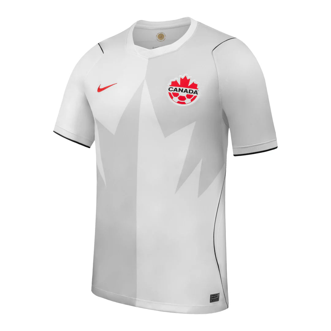 2026 WORLD CUP CANADA SOCCER MEN'S NIKE ALTERNATE STADIUM REPLICA JERSEY - WHITE